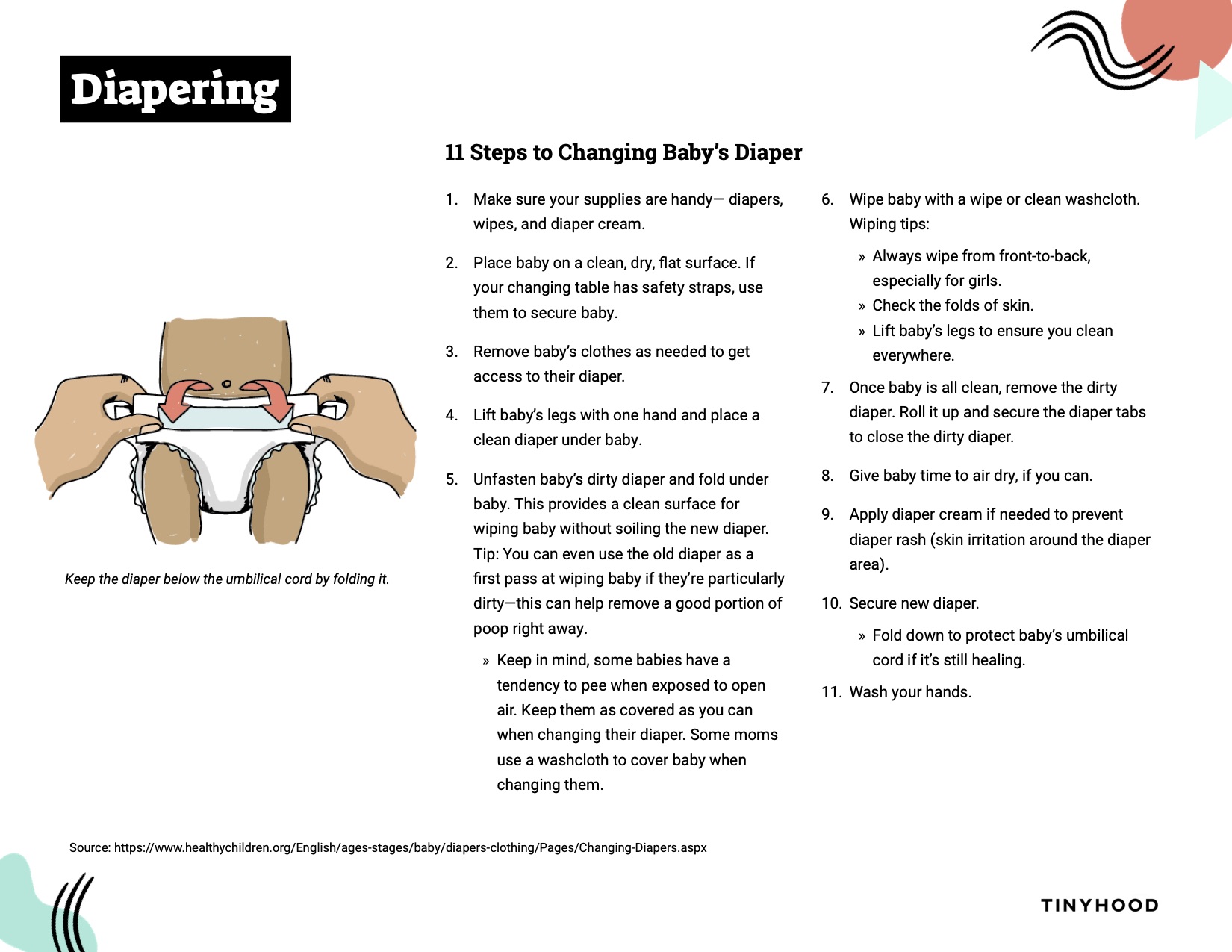 How to Change A Diaper Step-by-Step