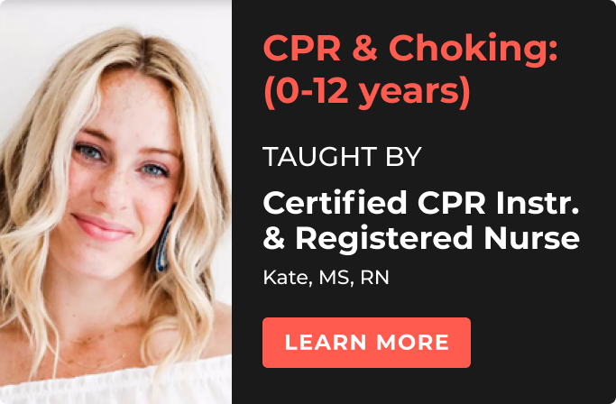 Tinyhood CPR and Choking Class: Taught by A Certified CPR Instructor and Registered Nurse