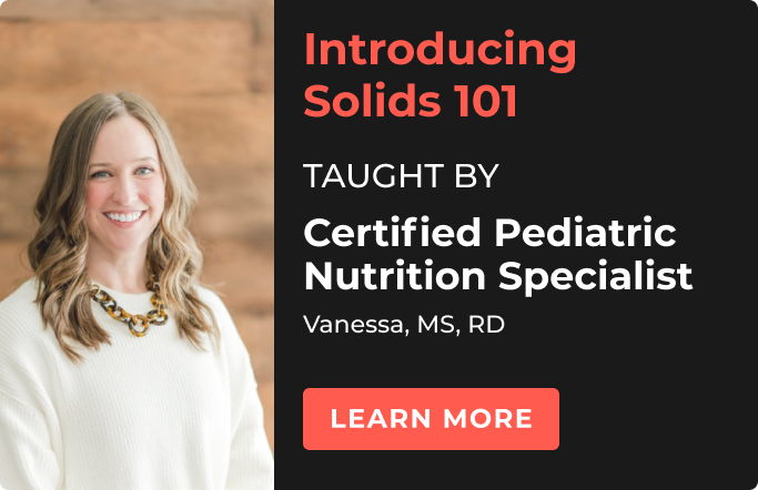 Tinyhood Introducing Solids 101: Taught By A Certified Pediatric Nutrition Specialist 